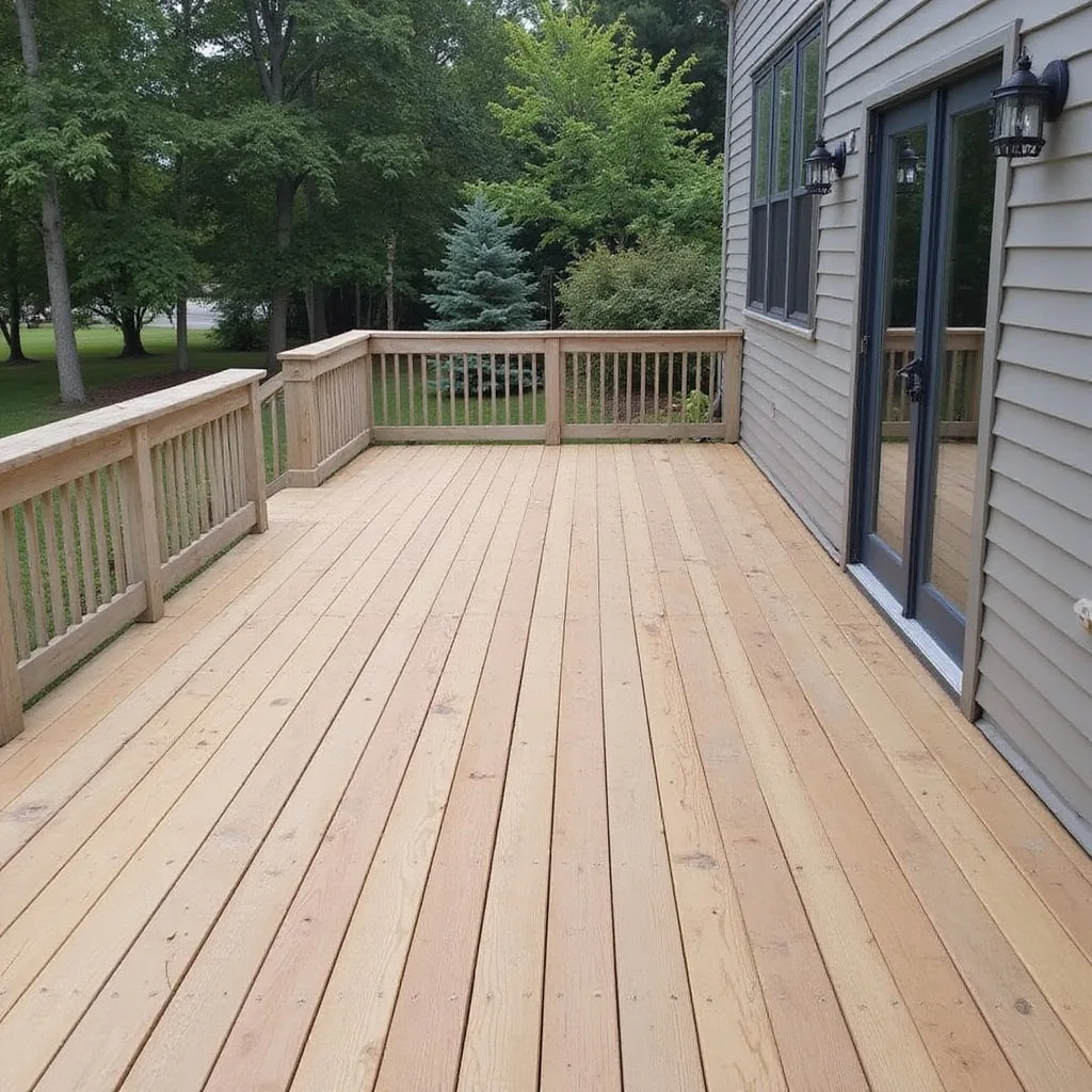 deck board repair experience weather good service company safe